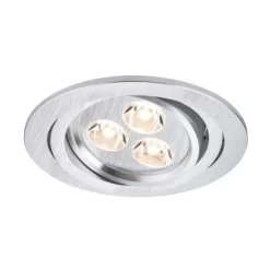 Paulmann LED-Einbauleuchten 3er-Set Premium Line Aria 3W Rund EEK: A-A++ -Einrichtungsgeschäft 756819 picture 1 1
