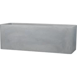 Scheurich Pflanzgefäß Plaza Box 79 Cm X 29 Cm 27,5 Cm Stony Grey