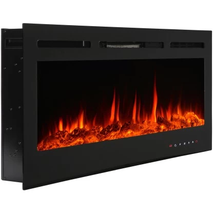 El Fuego LED-Elektrokamin Luzern Mit Heizung Dimmbar 1,8 KW 1 El Fuego LED-Elektrokamin Luzern Mit Heizung Dimmbar 1,8 KW