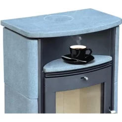 Accente Kaminofen Turin 2.0 Naturstein 6 KW Grau Mit Automatik EEK: A -Einrichtungsgeschäft 81 TURINGTS11FA 2881 Bild3