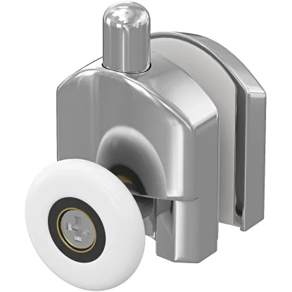 Baliv Türlaufrolle Unten 2,3 Cm Verchromt Für Duschkabine Belfast II 4 Stück 1 Baliv Türlaufrolle Unten 2,3 Cm Verchromt Für Duschkabine Belfast II 4 Stück