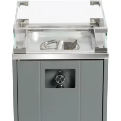 Buschbeck Terassenheizer Loungefeuer Malta Grau 7,5 KW -Einrichtungsgeschäft 870675 4224 7