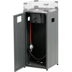 Buschbeck Terassenheizer Loungefeuer Malta Grau 7,5 KW -Einrichtungsgeschäft 870675 4224 9