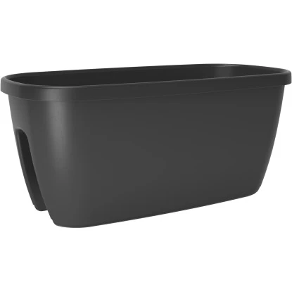 Emsa Poétic Geländertopf City 60 Cm Granit 1 Emsa Poétic Geländertopf City 60 Cm Granit