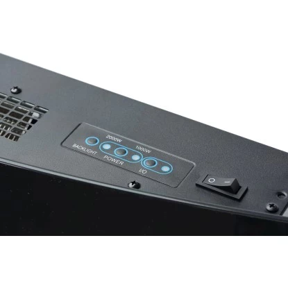 El Fuego Elektrokamin Davos (Zürich 2.0) Schwarz LED-Beleuchtung Dimmbar 2 KW 11 El Fuego Elektrokamin Davos (Zürich 2.0) Schwarz LED-Beleuchtung Dimmbar 2 KW – Bild 11