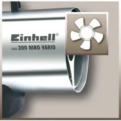 Einhell Heißluftgenerator HGG 200 Niro Vario Für DE Und AT -Einrichtungsgeschäft 921055 2171 04