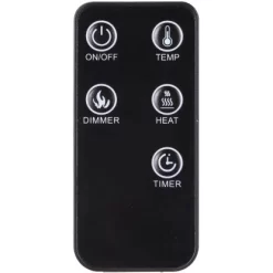 El Fuego Elektrokamin Umea 900/1000 W Regelbar Mit Fernbedienung -Einrichtungsgeschäft 927216 2240 633 07