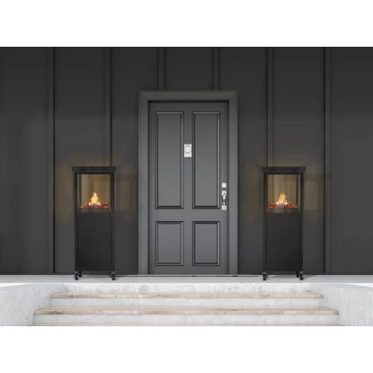 Gaskamin Ridera 6,5 KW Mit Panoramaglas Und Lava-Deko-Steinen 12 Gaskamin Ridera 6,5 KW Mit Panoramaglas Und Lava-Deko-Steinen – Bild 12