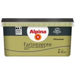 Alpina Farbrezepte Olivenhain Matt 1 L